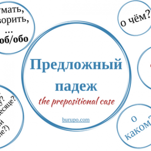 When to use prepositional case in Russian?